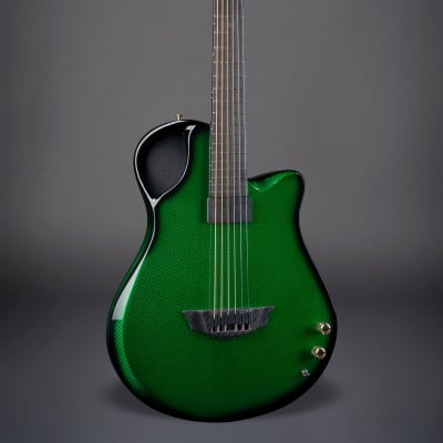 Emerald X10 Slimline | Carbon Fiber Hybrid Electric/Acoustic Guitar image 2