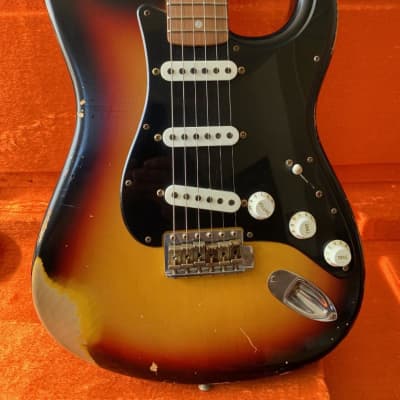 Fender Custom Shop 69 Strat Heavy Relic New Old Stock - Sunburst 7.6 pounds image 2