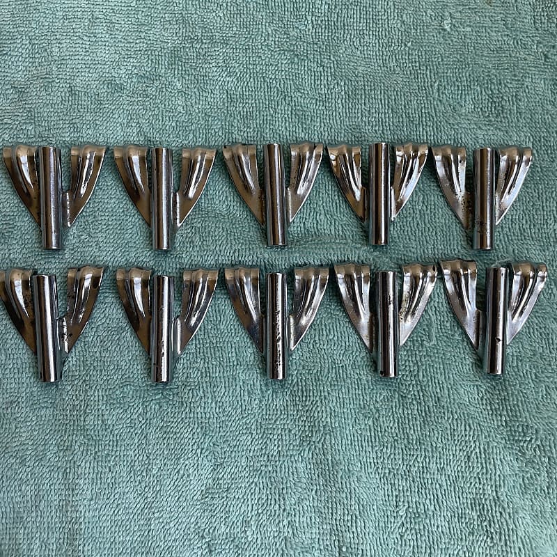 Ludwig Bass Drum Tension Rod Claws 70s 80s Chrome Reverb