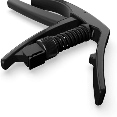 D’Addario PW-CP-10 NS Artist Capo (6-String Electric and Acoustic Guitars) - Black image 2
