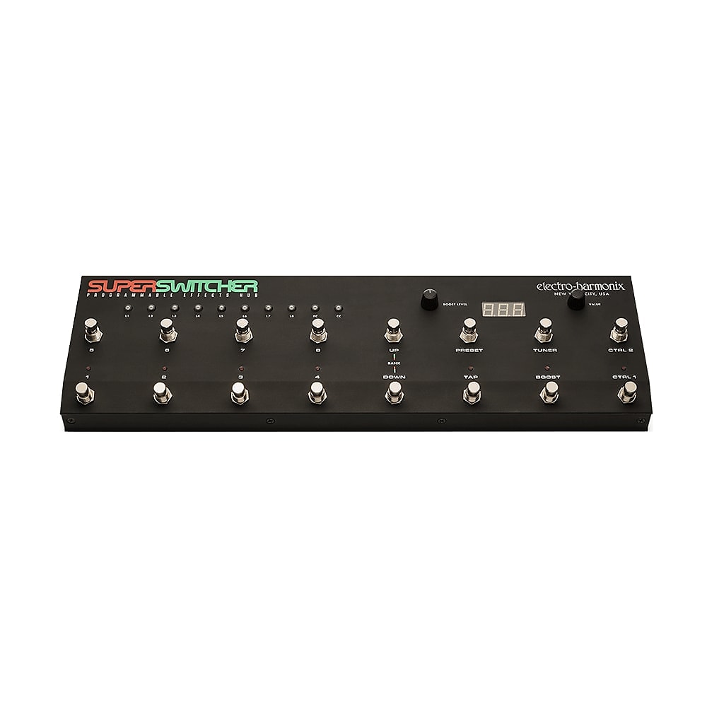 Electro-Harmonix Super Switcher Programmable Effects Hub | Reverb