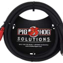 Pig Hog Solutions RCA to Quarter Inch Dual Cable 3 Foot