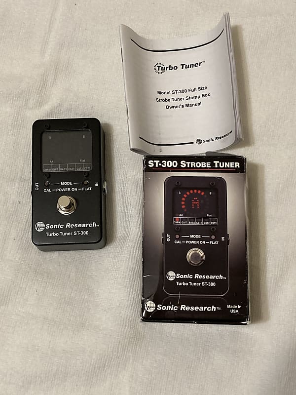 Sonic Research Strobe Tuner Turbo Tuner ST300 2022 Reverb