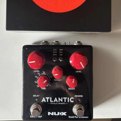 NUX ATLANTIC ディレイ & リバーブ NDR-5 Amazon.com: NUX NDR-5 NUX | Atlantic Delay & Reverb Pedal,Black