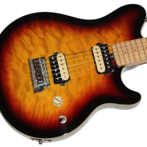 商品画像：OLP by Ernie Ball Music Man MM1 EVH Axis Transparent Purple 3