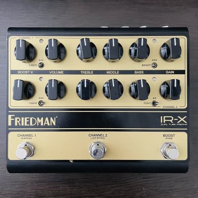 Friedman IR-X Dual Tube Preamp | Reverb Friedman IR-X Dual Tube Preamp | Reverb
