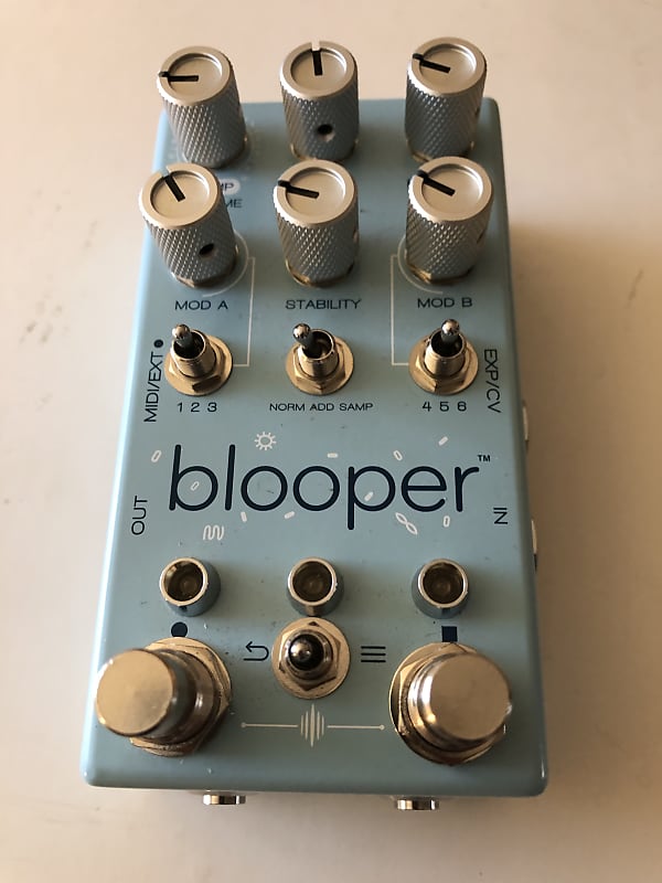 Chase Bliss Audio Blooper and MIDI box 2019 Blue image 1
