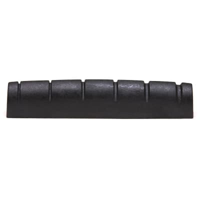 Graphtech Black PT-6136-00 Slotted Tusq XL Nut 1 13/16 inch for 6 string Acoustic Electric guitar image 2