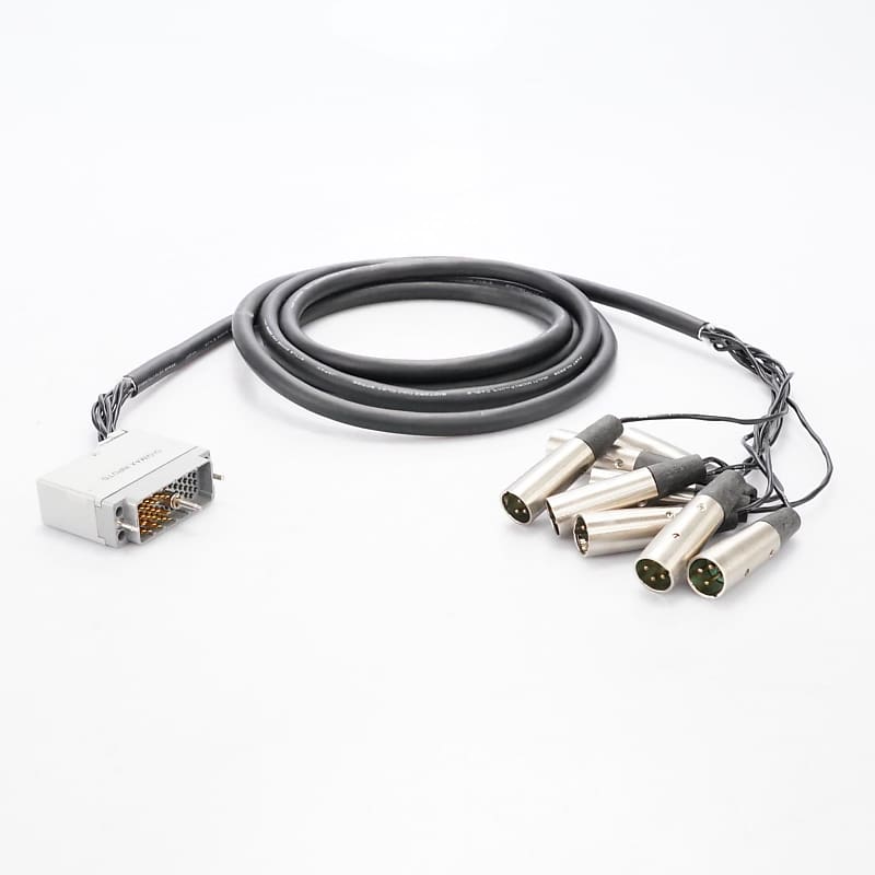 10ft Mogami 2932 8-Channel XLR Male - 56-Pin EDAC ELCO Snake Cable #53173 image 1