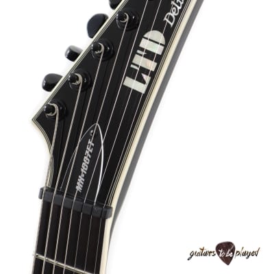 ESP LTD MH-1007 EverTune 7-String EMG Guitar – Black image 5