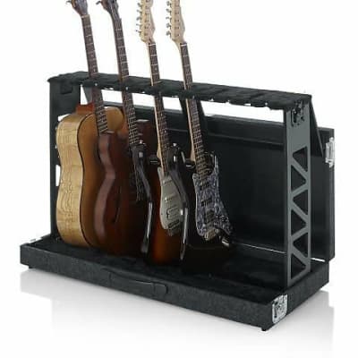 Gator Rack Style 6 Guitar/Bass Stand that Folds into Case image 1