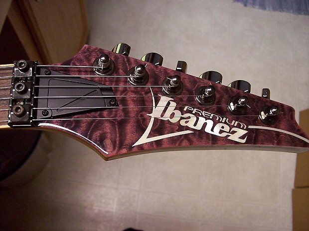 New Old Stock Ibanez Premium RG920QMZ High Voltage Violet