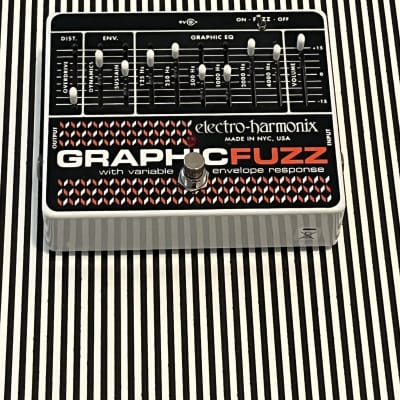 Electro-Harmonix Graphic Fuzz EQ / Distortion / Sustainer 2008 - Present - White / Black for sale