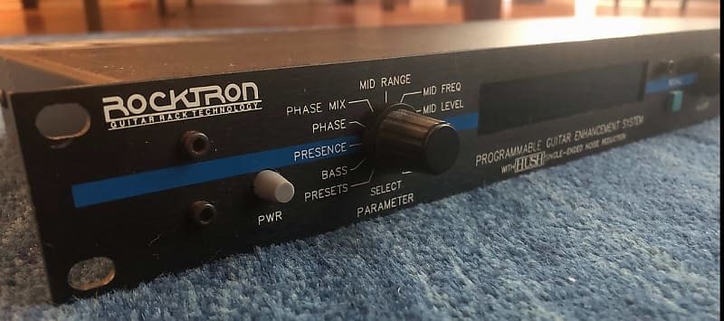 Rocktron Pro Q - Programmable Guitar Enhancement System with HUSH Noise  Reduction Mid 90's | Reverb