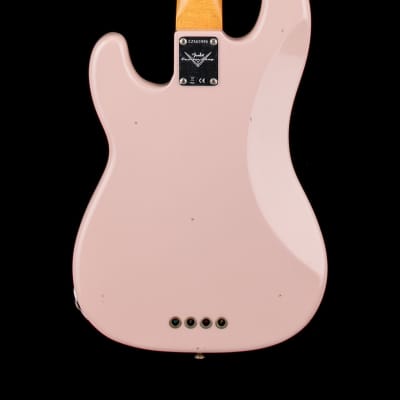 Fender Custom Shop Limited Edition P Bass Special Journeyman Relic - Shell Pink #65906 image 2