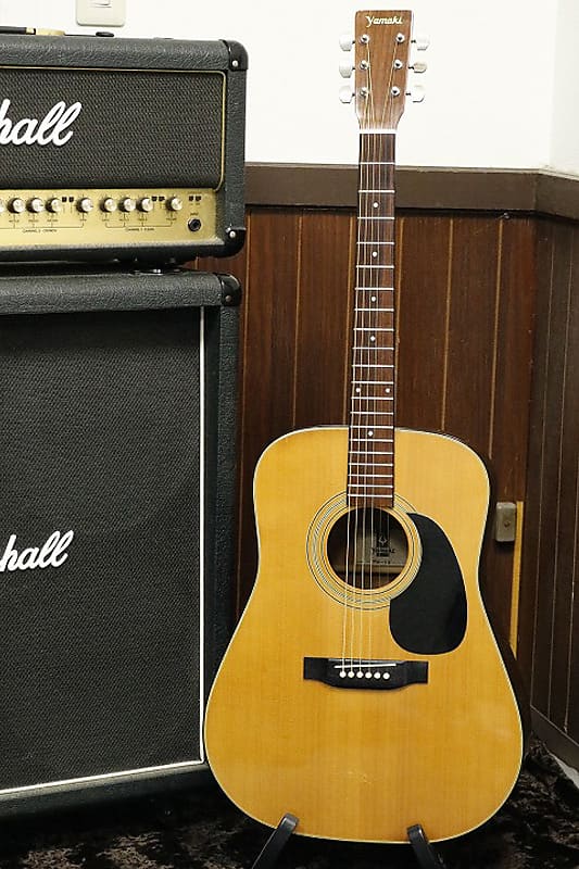 Vintage YAMAKI 1980's made YW-15 High qulaity Acoustic Guitar Made