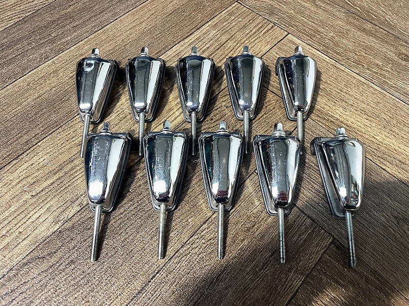 PDP Bass Drum Tensioner Tension Rods & Claws Hardware x10 Reverb