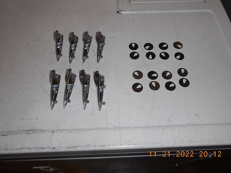 Premier Floor Tom Lugs 60's/70's Chrome Reverb