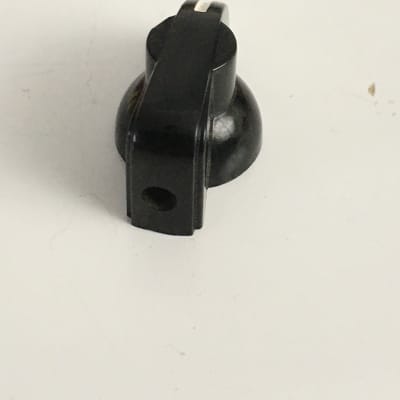 Chickenhead Bakelite Vintage Amplifier Knob Relic Black Amp Guitar Set Screw image 2