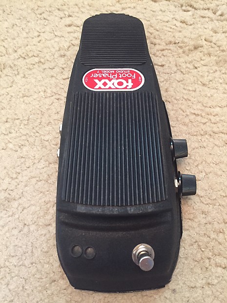 Foxx Foot Phaser Studio Model 7 1970s Black | Reverb