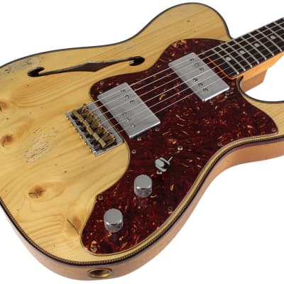 Fender Custom Shop Limited Knotty Pine Cunife Tele Relic, Aged Natural image 2