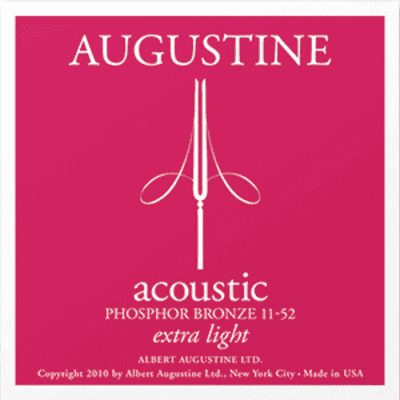 Augustine Acoustic Extra Light Phosphor Bronze