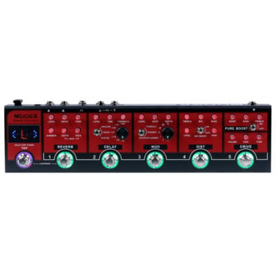 Reverb.com listing, price, conditions, and images for mooer-red-truck