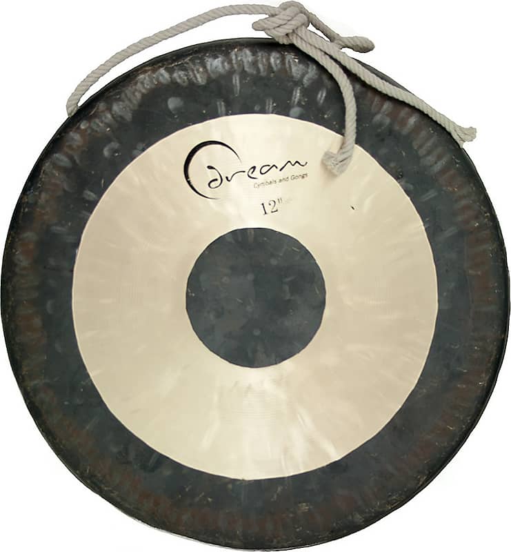 Dream Cymbals CHAU12 12" Black Dot Chau Gong image 1