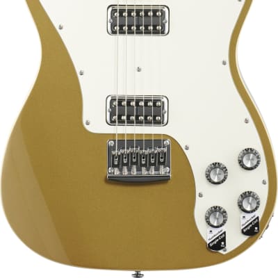 Schecter PT Fastback Electric Guitar, Gold image 1