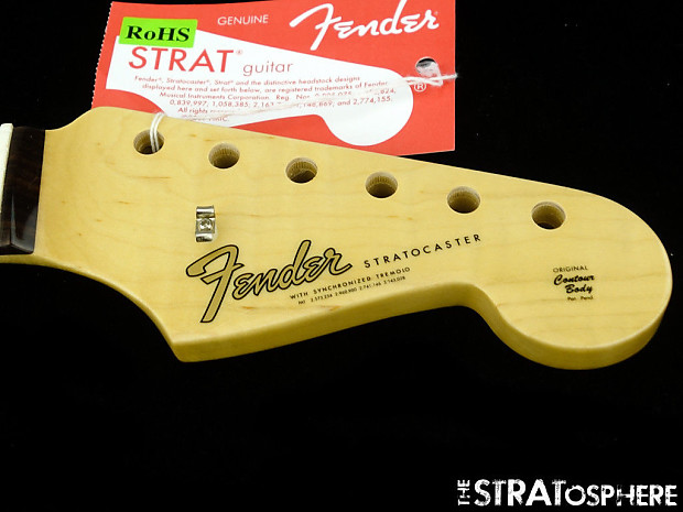 Vintage 65 USA Fender Strat NECK Stratocaster Thick C | Reverb