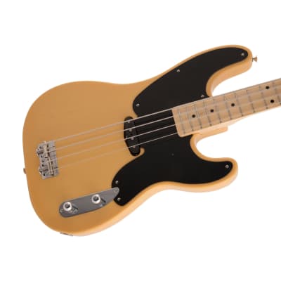[PREORDER] Fender Japan Traditional II Original 50s Precision Bass Guitar, Maple FB, Butterscotch Blonde image 3