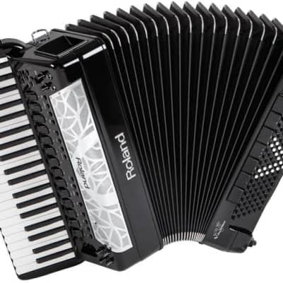 V-Accordion Roland FR-8X BK Black Piano-Type 41 Keyboard Brand New image 5