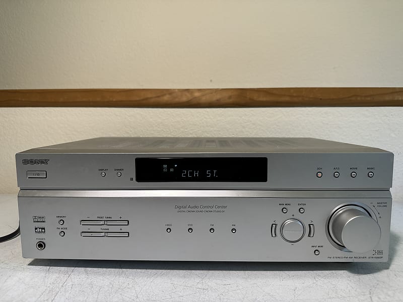 Sony STRK660P Receiver HiFi Stereo Vintage 5.1 Channel Home Reverb