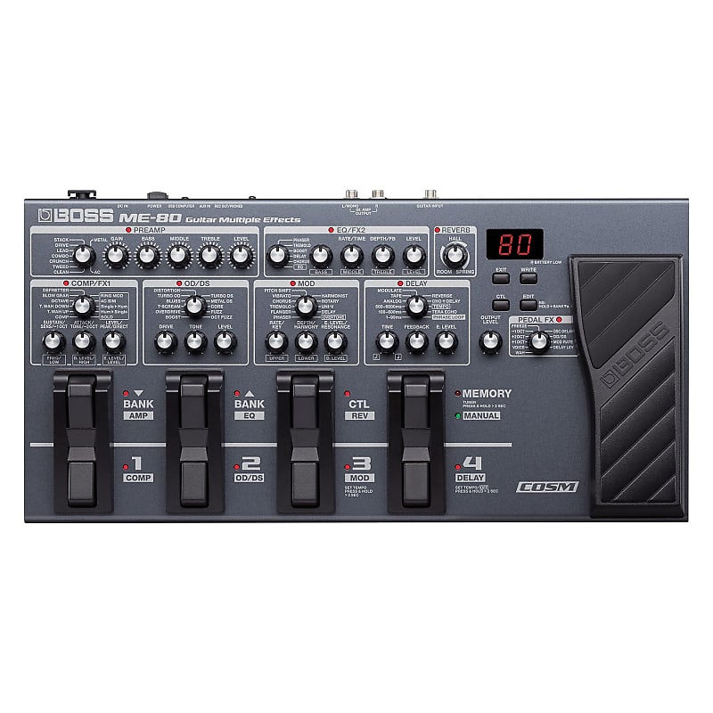 Boss ME-80 Guitar Multiple Effects image 1