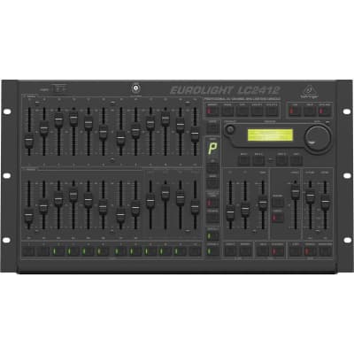 Behringer EUROLIGHT LC2412 V2 Professional 24-Channel DMX Lighting Console image 11