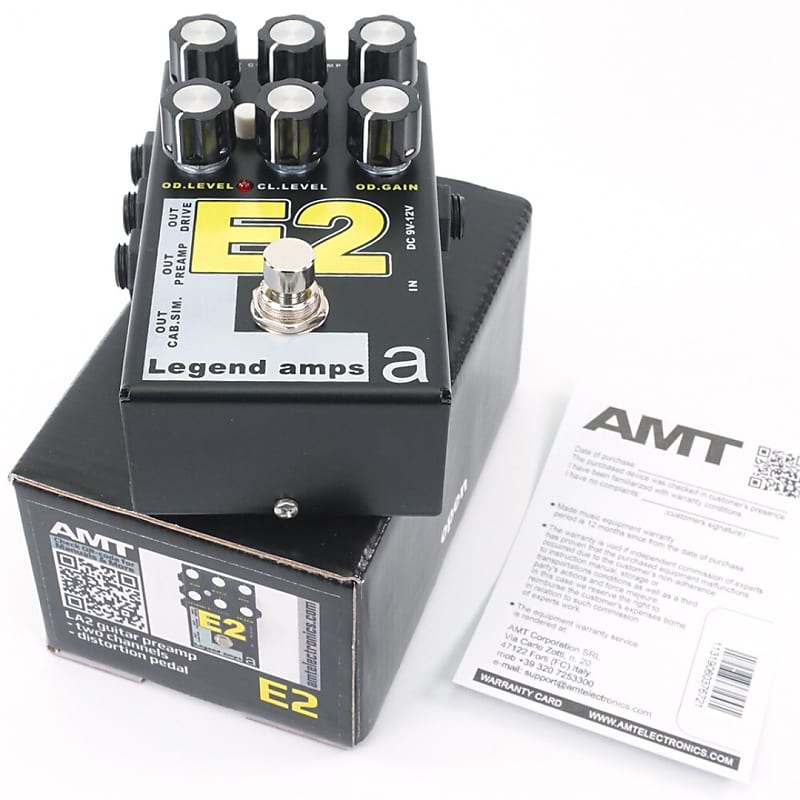AMT Electronics Legend Amp Series E2 Distortion | Reverb