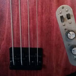 Rare/Vintage 1971 Gibson USA SG 4-String SB Electric Bass Guitar w/ Custom Finish image 5