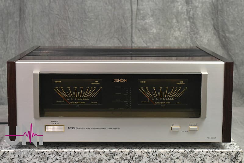 DENON POA-3000Z stereo power amplifier in Very good Condition  			