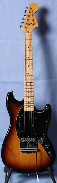 C 1981 Vintage Fender Mustang Ash Body w/ Case! | Reverb