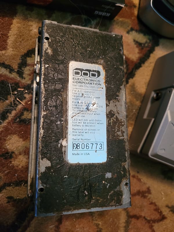DOD Wah-Volume FX-17 | Reverb Canada