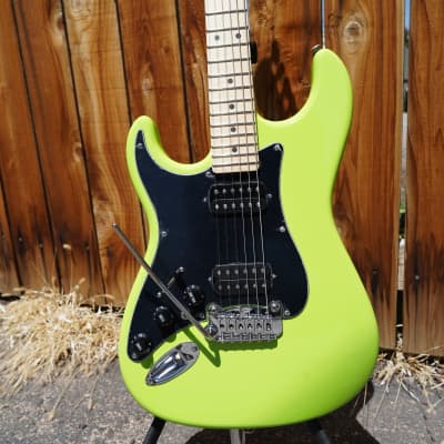 G&L USA Legacy HH Sublime Green Left Handed 6-String Electric Guitar w/ Black Tolex Case (2022) image 4