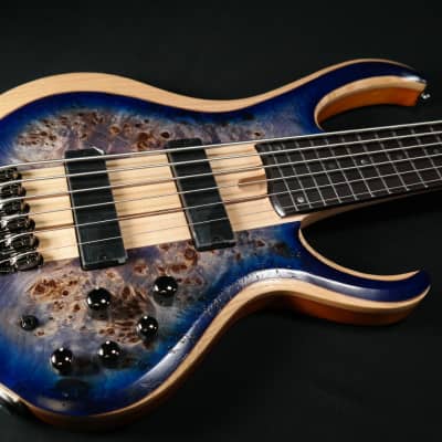 Ibanez BTB846CBL BTB Standard 6str Electric Bass - Cerulean Blue Burst Low Gloss 231 for sale