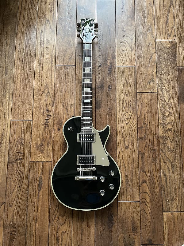 1985 Greco John Sykes JS55 Black Beauty EGC 550 Electric
