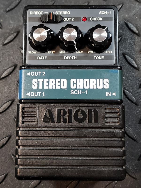 Arion SCH-1 Stereo Chorus 1980's Vintage Japan MIJ 9vDC conversion