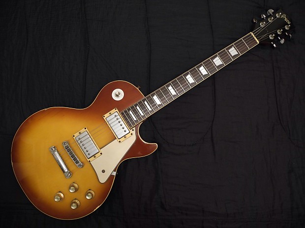 1974 Greco Japan Vintage Singlecut Standard EG-480 Tobacco