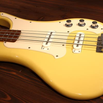 Yamaha SBV-500 Flying Samurai Vintage Yellow Bass Guitar w