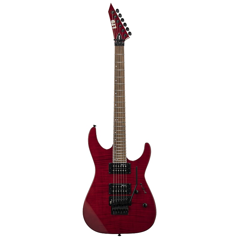 ESP LTD M-200FM See Thru Red - Electric Guitar image 1