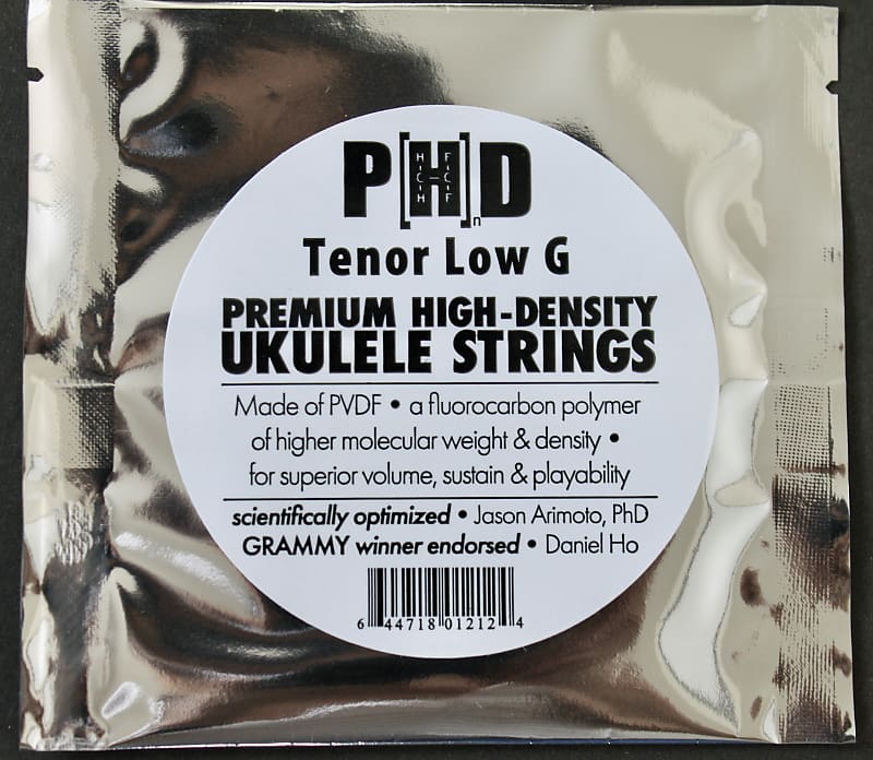 PHD Ukulele Strings TENOR Low G Daniel Ho Jason Arimoto image 1