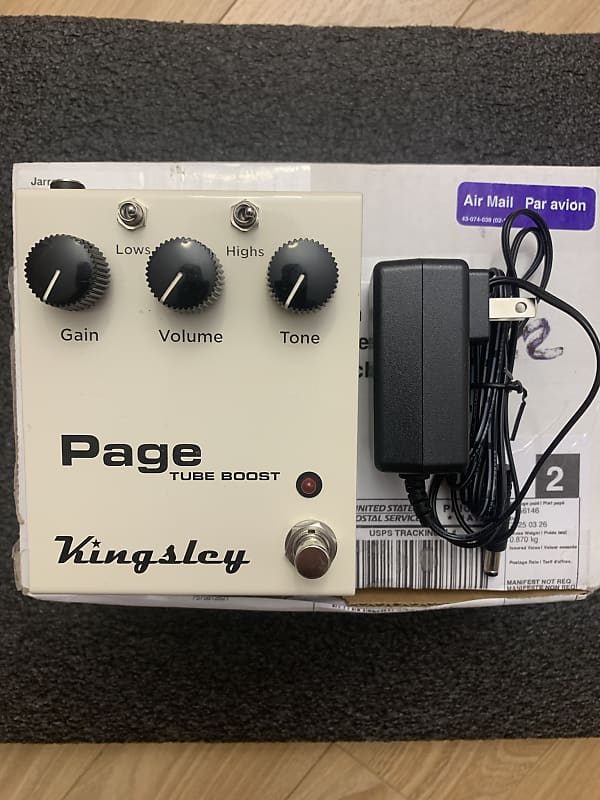 Kingsley Page v2 Tube Boostエフェクター キングスレー Kingsley Page v2 Tube Boostエフェクター キングスレー - メルカリ