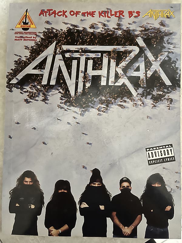 Anthrax - Attack of the Killer B's - Guitar Tab / Tablature Book image 1